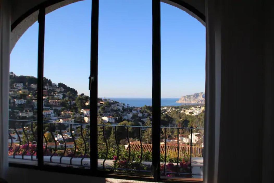 Charming Villa In Montemar With Private, Heated Pool And Sea Views Benissa Bagian luar foto