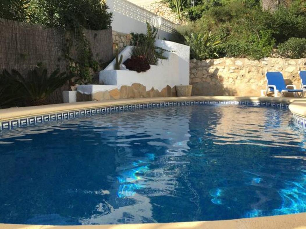 Charming Villa In Montemar With Private, Heated Pool And Sea Views Benissa Bagian luar foto